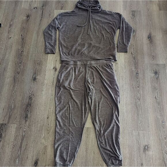 Maurices Grey Jogger/Lounge Set XL - Picture 2 of 8